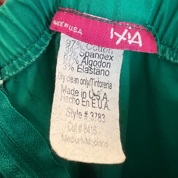 Vintage Circle forest green dress 1950s style - Picture 6 of 6